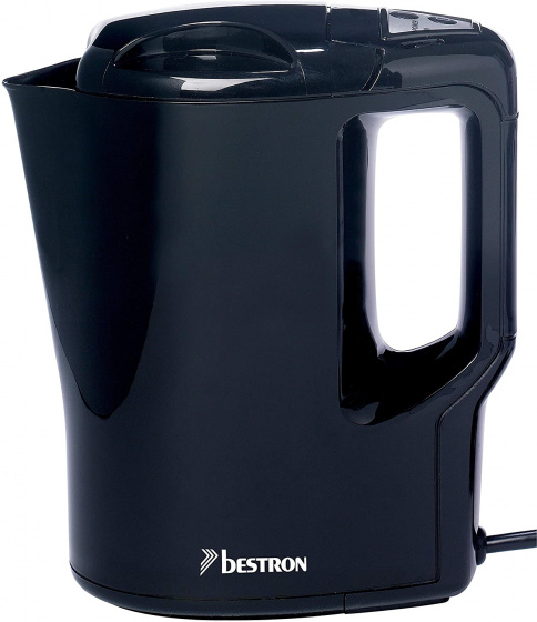 Bestron waterkoker 0,9 liter 500W 20 cm zwart Bestron waterkoker 0,9 liter 500W 20 cm zwart