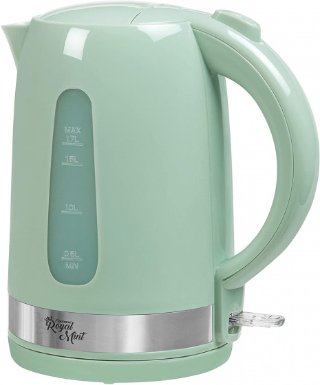 Bestron waterkoker Royal Mint 1,7L 2200W 24,5 x 15,5 cm mintgroen Bestron waterkoker Royal Mint 1,7L 2200W 24,5 x 15,5 cm mintgroen