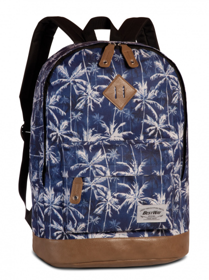 batoh Campus Trend 21 litrov polyester tmavomodrý