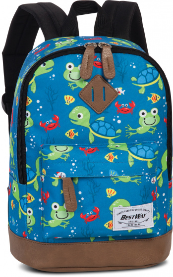 Bestway rugzak sea animals 6 liter blauw