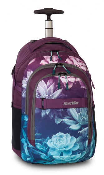Bestway vozík batoh Evolution Roller 21 litrov fialová/modrá