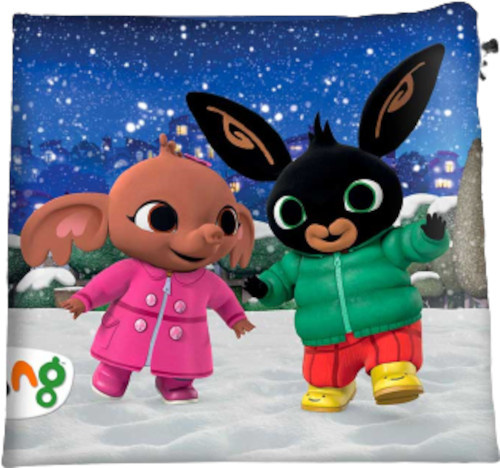 neck warmer Bunny polyester/fleece blue one-size