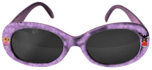 Bing slnečné okuliare Bunny junior wayfarer polykarbonát fialové