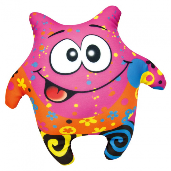 Bino knuffel anemoonvis junior 22 x 11 x 23 cm polyester roze