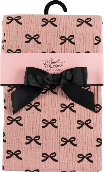 hydrofieldcloth Bow 120 x 120 cm cotton pink