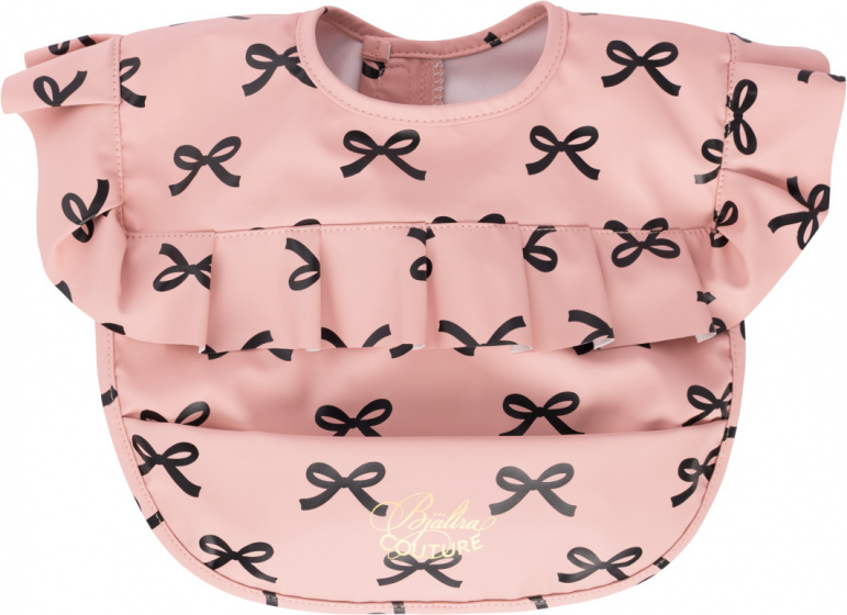 bib Bow girls polyester pink