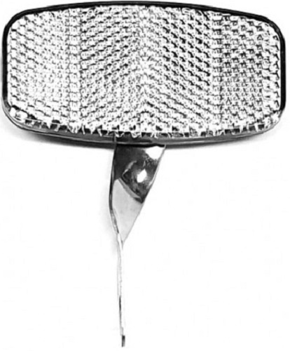 BLS reflector beugel 9 x 5 cm zwart/wit