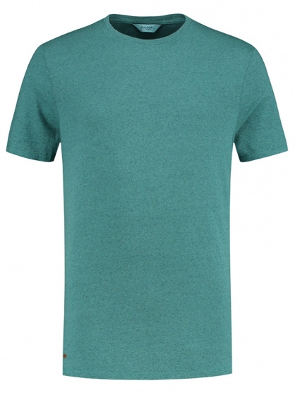 T-shirt Pure mens tencel/denim green size S