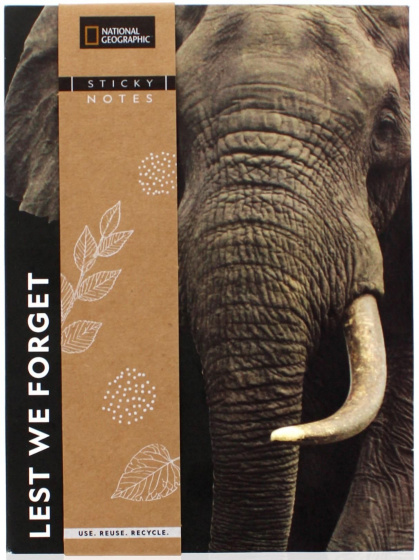 Blueprint Collections Ltd sticky notes National Geographic 14 cm Blueprint Collections Ltd sticky notes National Geographic 14 cm