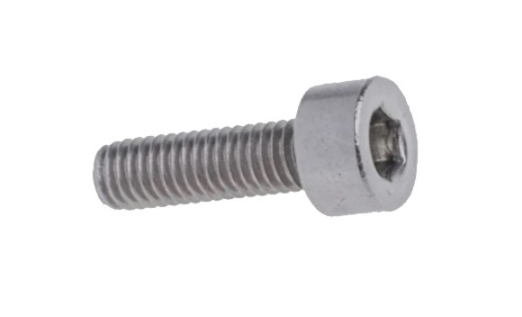 Bofix Skrutky s vnútorným šesťhranom M3 x 12 mm nehrdzavejúca oceľ strieborná 25 kusov