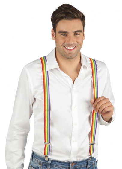 Boland traky dúhové unisex 75 cm viacfarebné