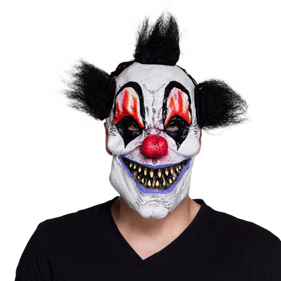 Boland pleťová maska ??strašidelný klaun latex jednoveľkosť
