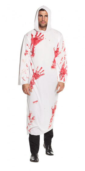 Boland kostým Smrteľný hriech pánsky polyester biely veľ. M/L