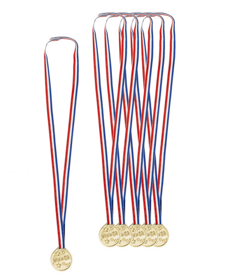 Boland medaily víťaz junior zlato 6 kusov