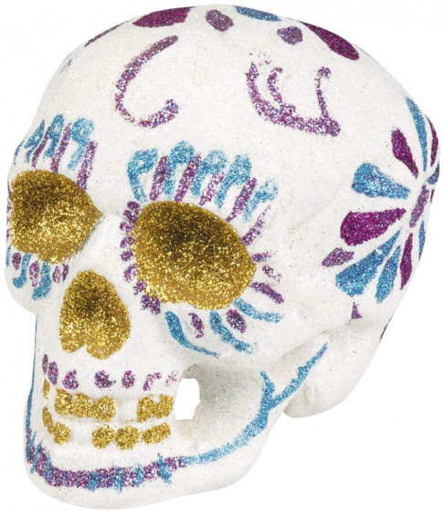 Boland lebka Mexiko trblietky 16 x 14 cm pena biela