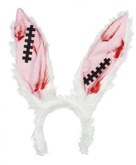 Boland diadém Bloody Bunny dámska biela jedna veľkosť