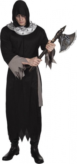 Boland kostým kostra čierny pánsky oblek veľkosť M/L 3-dielny