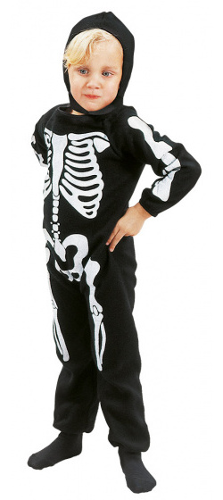 Boland kostra kostýmu junior polyester black/white mt 104-110