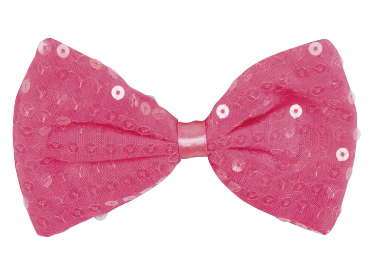 Boland motýlik Spangles pánsky 12 cm ružový
