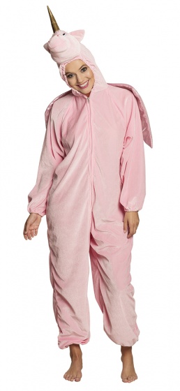 Boland kostým unisex unisex ružová veľkosť unicorn dress up suit L