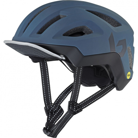 Bollé fietshelm react mips eps marineblauw maat 59 62 cm