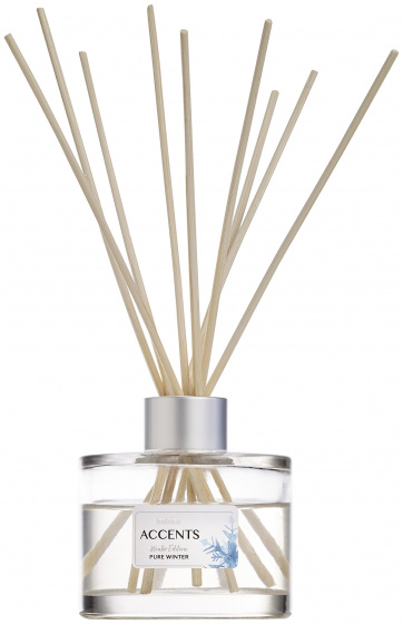 Bolsius difuzér vône Pure Winter 100 ml sklo transparentné