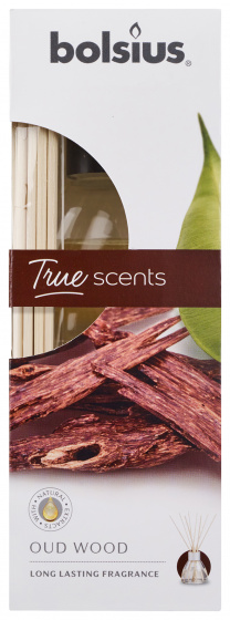 Bolsius difuzér vône True Scents Old Wood 45 ml sklo