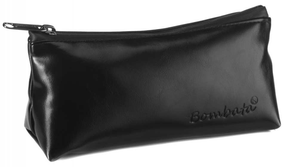 Bombata etui evolution triangle 20 cm kunstleer zwart