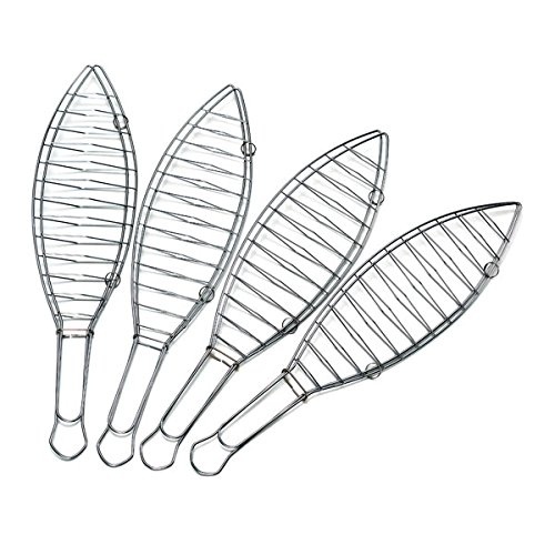 Boomex držiak grilu FlashFish oceľ 42 cm chróm 4diel