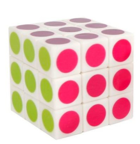 Brain Games puzzle kocka 3,5 x 3,5 cm biela