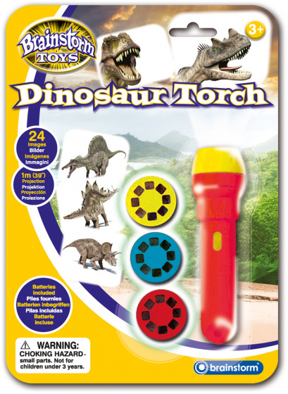 Brainstorm Toys zaklampprojector dinosaurus junior 11,5 x 3 cm