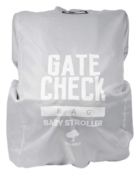 travel bag for stroller 53 x 117 cm polyester grey
