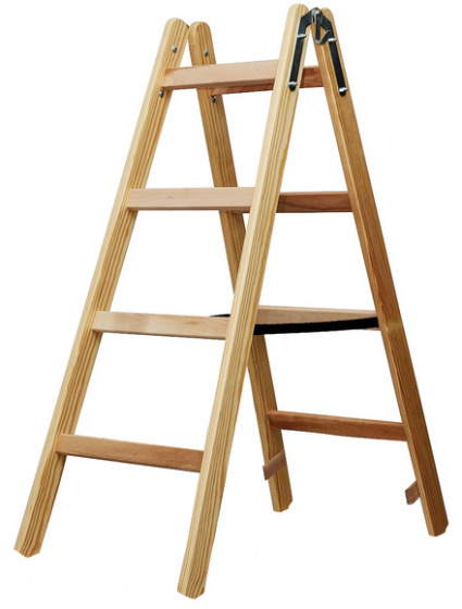 Brennenstuhl domáci rebrík 43 x 11 x 124 cm drevo hnedá