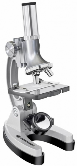 Bresser mikroskop junior 22 cm oceľ strieborná 35-dielna