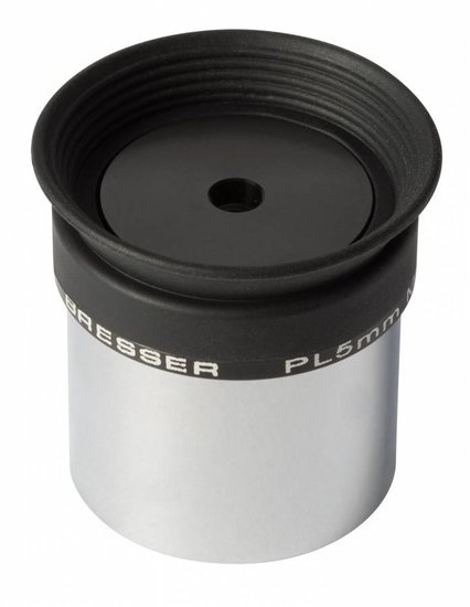 eyepiece wide angle PL 5 mm steel/rubber black