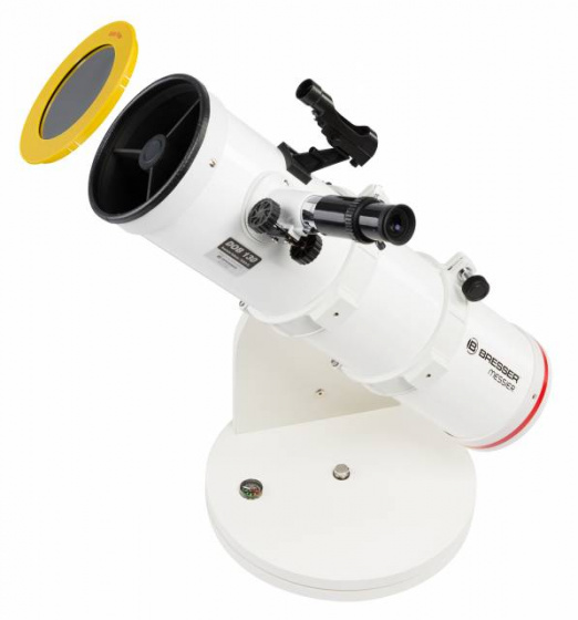 Bresser reflektorový ďalekohľad Messier 5 130/650 oceľ biely 10-dielny