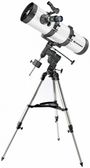 Bresser zrkadlový ďalekohľad 130/650 EQ3 hliník biely 8-dielny