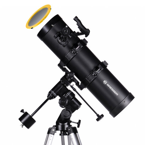 Bresser zrkadlový ďalekohľad Spica 130/650 EQ3 hliník čierny