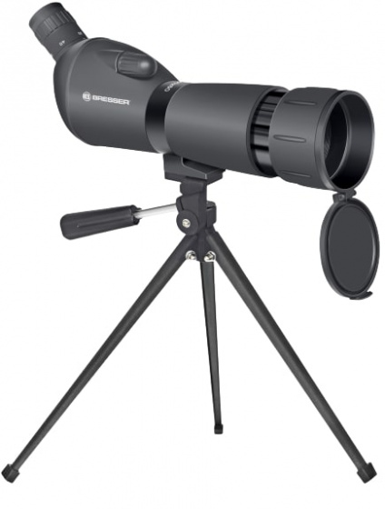 Bresser pozorovací ďalekohľad 20-60x60 oceľový 35 cm čierny 5-dielny