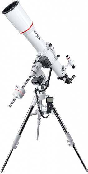 Bresser ďalekohľad AR-102/1000 Hexafoc EQ-5 / Exos2 nerezová oceľ / hliník