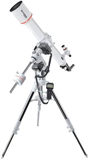 Bresser teleskop AR-127L/1200 Exos2/EQ-5 Goto hliník biely