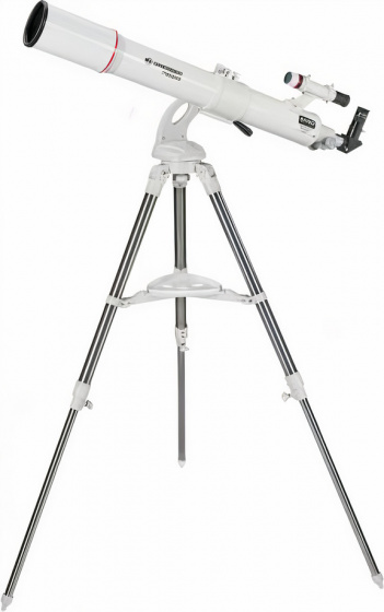 Bresser teleskop AR-90/900 Nano AZ 140 x 102 cm nerez biely 8-dielny