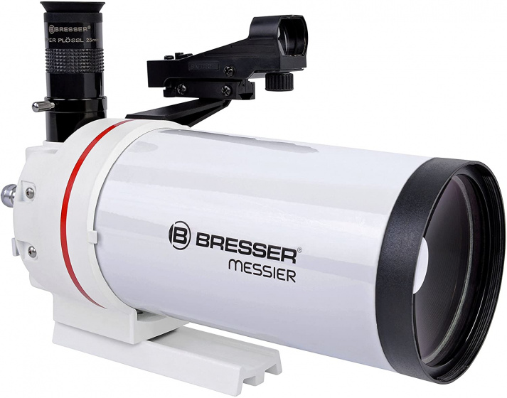 Bresser maksutov teleskop 90L/1250 OTA 49 x 17,6 cm biely