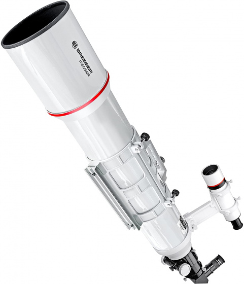Bresser ďalekohľad MessierAR-152S / 760 Hexafoc hliník biela