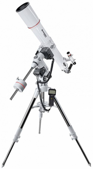 Bresser teleskop Messier AR-90/900 Exos-2 Goto oceľ/alu biela