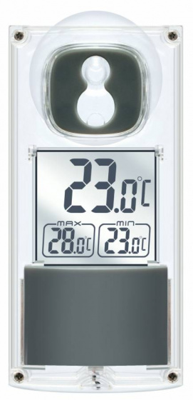 Bresser meteostanica Solárne okno 4 x 1,5 x 8,5 cm biele 4dielne