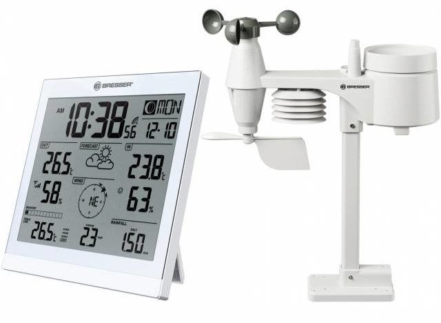 Bresser meteostanica XXL JC 5v1 22,5 cm biela 2díl