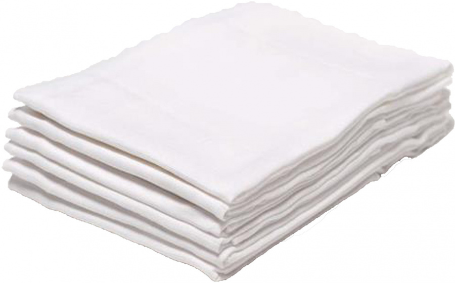 hydrophilic cloths 70 x 70 cm white 6 pieces