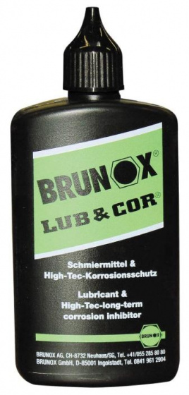 Brunox smeermiddel lub&cor 100 ml zwart/groen