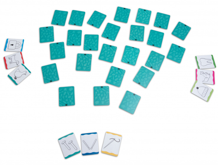 BS Toys kaartspel perfect pair junior 7 x 5,5 cm karton groen